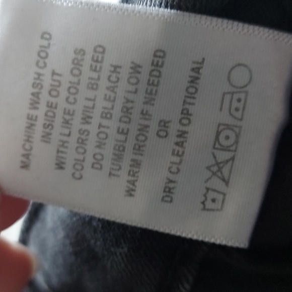 Vervet high rise distressed exposed button fly ankle skinny jeans size 26 - Picture 10 of 16